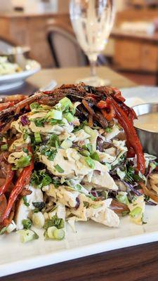 Sweet and Spicy Mustard Chicken Salad