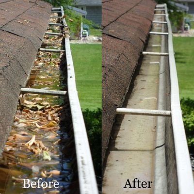 GUTTER CLEANING IN OWINGS MILLS BY PRO HANDYMAN LLC