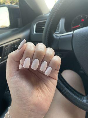 "Fixed nails"