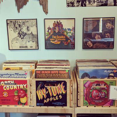 Vintage Vinyl and Collectables in our record shop.