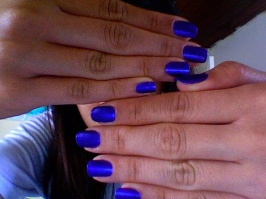 Midnight Purple Nails. I love them!