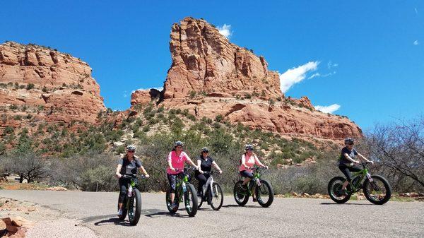 The posse on Big Park Round Up Tour