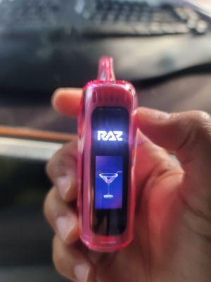 Raz disposable vape.