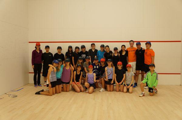 LearnSquash Junior Summer Camp