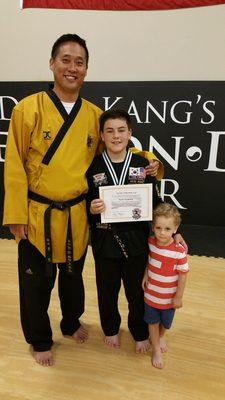 Now a black belt. Great job!