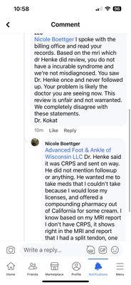 That's how they treat you when you complain. Becky in billing will hang up on you as well. They blocked me after I responded.