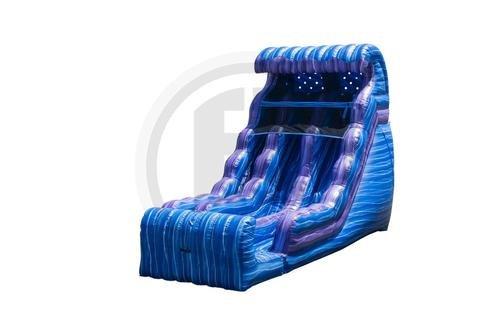 18ft Dual Lane Blue Mist wet or dry slide