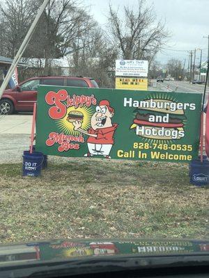 Sign at 944 South Broadway, Forest City, NC 28043