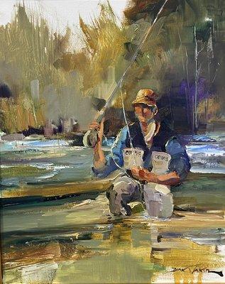 "Fishing the Small Streams", by Dirk Walker