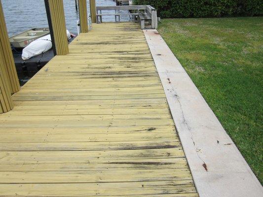 Wooden Deck 2 Before