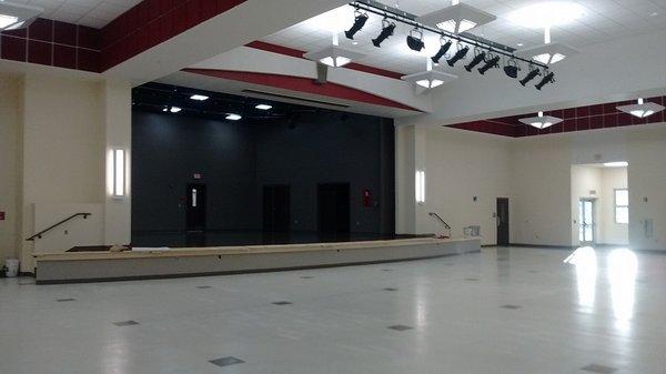 Post construction cleaning at the new Williston Middle High School in Williston, FL.