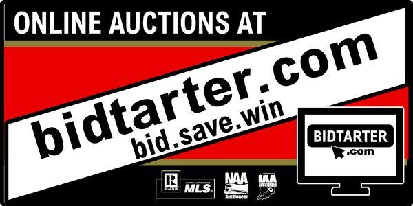 Auctions at www.bidtarter.com