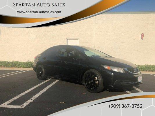 2013 Honda Civic EX with only 80k miles