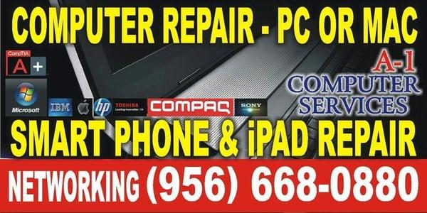 Computer Repair-Pc or Mac