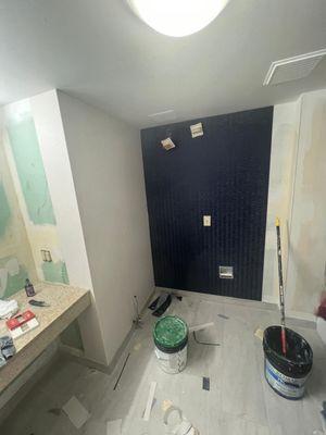 Bathroom remodel