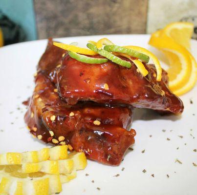 Bourbon & Brown Sugar Ribs