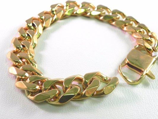 Gold Plated Stainless Steel Bracelet