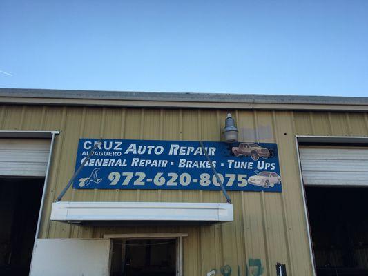 Cruz Alvaguero Mechanic Shop