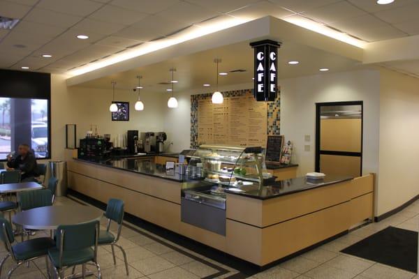 The Holmes Tuttle Café is a full service Café, offering fresh baked goods, lunch specials, and great refreshments!