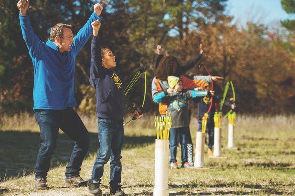 Archery is just one of the many exciting activities offered at Advent