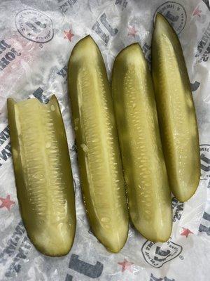 Inedible pickle