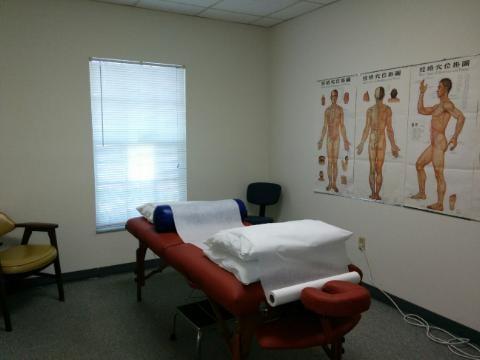 One of the treatment rooms