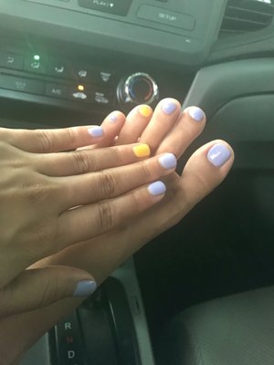 Gel Mani and Pedi