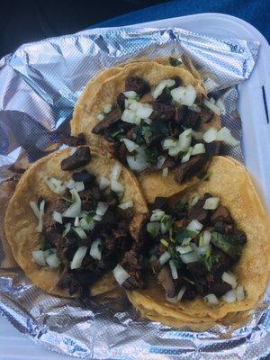 Beef tacos