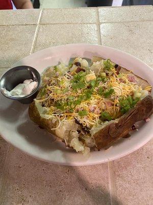 Loaded potatoes