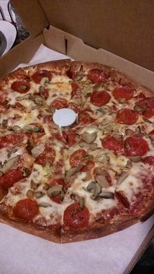 Yum..good old Pepperoni&mushroom!