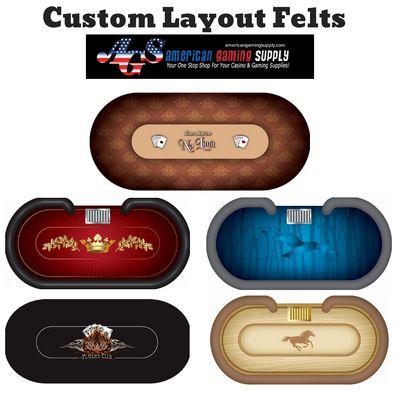 Custom Poker and Gaming Layouts