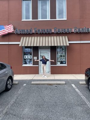 Front of Armed Services Building