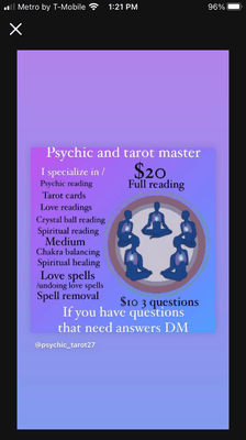 Psychic readings