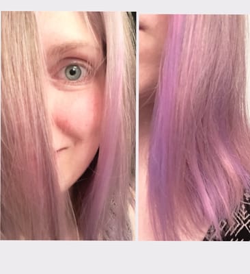 Violet Hair don't care!!!