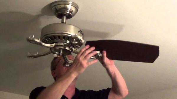 ceiling fan installation