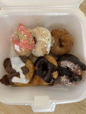 Example of mini donuts