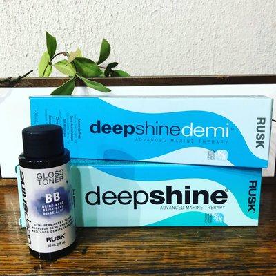 I use the Rusk DeepShine color line for its gorgeous color, condition and shine.