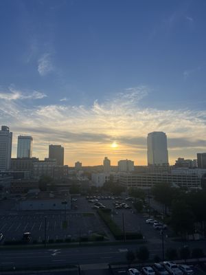 Rooftop view