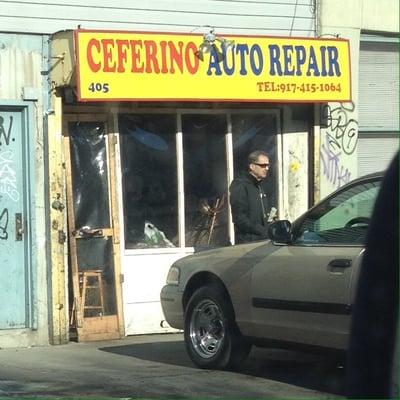 It's right next door to another auto repair shop!