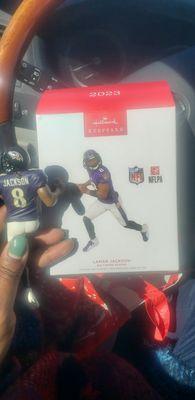 Lamar Jackson ornament