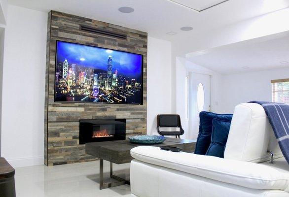 Home Theater Modern Home