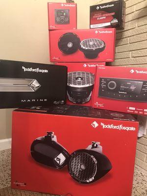 Full Rockford Fosgate Line Up