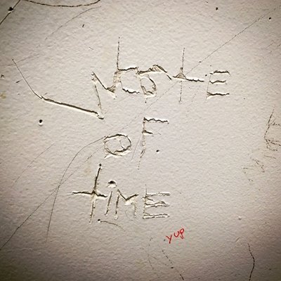 graffiti seen in classroom: "waste of time"