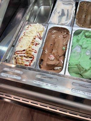 Ice cream display