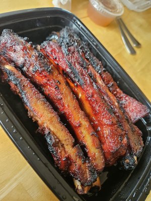 Ribs grilled to perfection