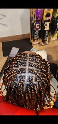 Individual braids