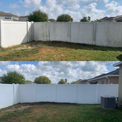 Make your fence look brand new again!!