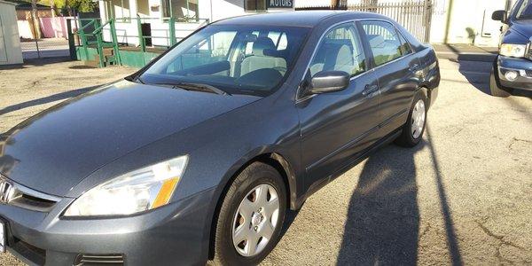 Here is the new Honda Accord our family purchased. Low miles, we are the second owner and the car is in immaculate condition.