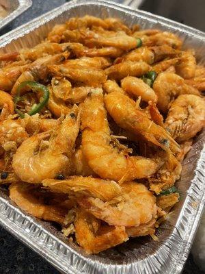 SM Tray of Salt and Pepper Shrimp (5/5)