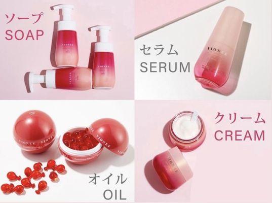 Great V-products are available for sale for self care. All made in Japan.